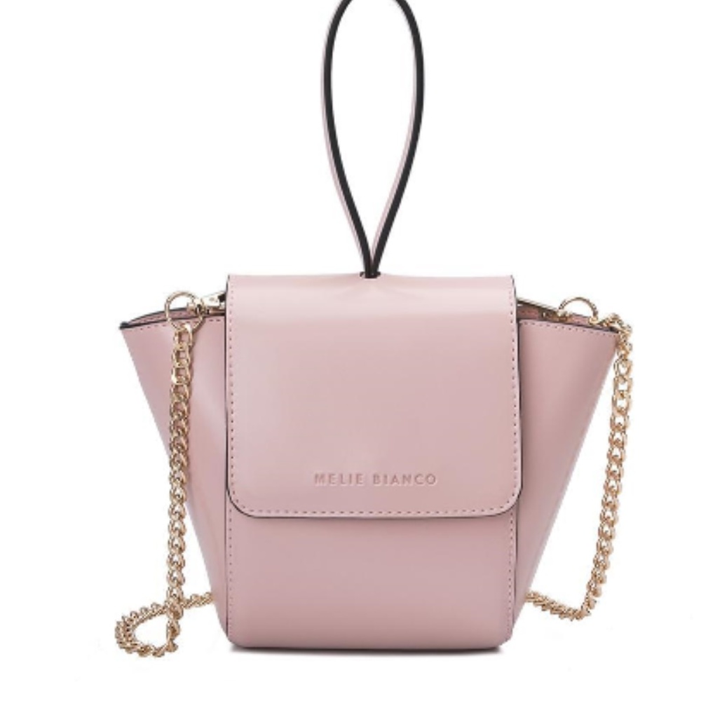 Adele Blush Crossbody/Wrislet Convertible Purse - Picture 3 of 5